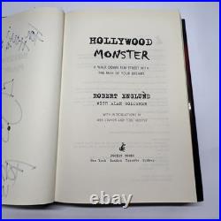 Hollywood Monster Signed By Nightmare On Elm Street Star Robert Englund 1st/dj Hollywood Monster Signed By Nightmare On Elm Street Star Robert Englund 1st/dj