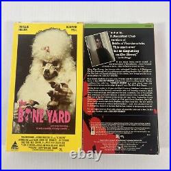 Horror Movie VHS Tape Lot Media Friday 13th Nightmare on Elm St Cujo Halloween