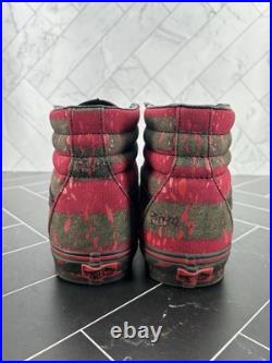House of Terror Vans Sk8 High The Nightmare on Elm Street Size 11.5 VN0A4U3CZV1