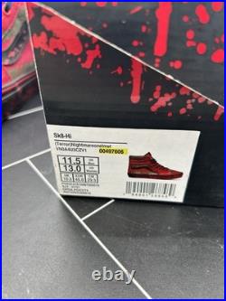 House of Terror Vans Sk8 High The Nightmare on Elm Street Size 11.5 VN0A4U3CZV1
