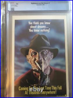 Htf Cgc 9.6 Nightmares On Elm Street #1 Innovation 1991