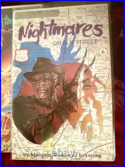 Innovation Nightmares on Elm Street Comic Lot #1-6 3-D Variant Freddy Krueger