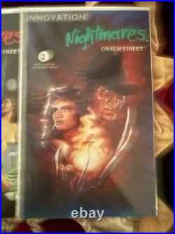 Innovation Nightmares on Elm Street Comic Lot #1-6 3-D Variant Freddy Krueger