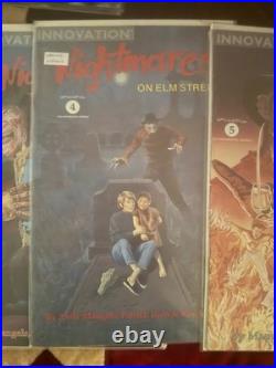 Innovation Nightmares on Elm Street Comic Lot #1-6 3-D Variant Freddy Krueger