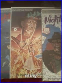 Innovation Nightmares on Elm Street Comic Lot #1-6 3-D Variant Freddy Krueger