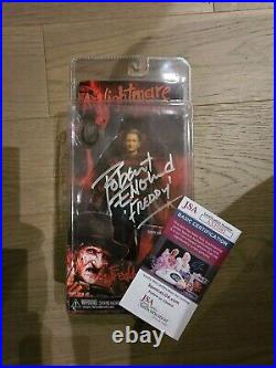 JSA Certified Nightmare On Elm Street Robert Englund Signed & Inscribed Freddy