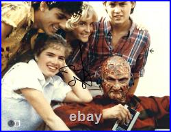 Johnny Depp Signed Nightmare On Elm Street 11x14 Photo Autograph Beckett