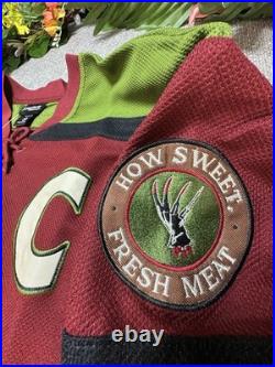 Joker + NIGHTMARE ON ELM STREET FREDDY KRUEGE Jerseys NEW M Villains Halloween