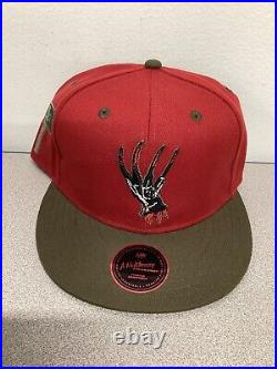 Lids Exclusive Nightmare On Elm Street Adjustable Snapback Hat Cap New