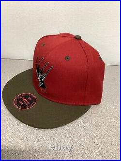 Lids Exclusive Nightmare On Elm Street Adjustable Snapback Hat Cap New
