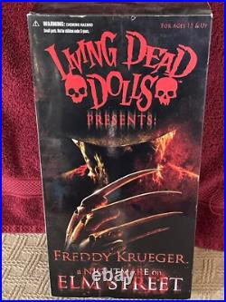 Living Dead Dolls A Nightmare On Elm Street Freddy Krueger