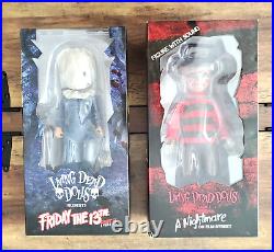 Living Dead Dolls Presents A Nightmare on Elm Street & Friday the 13th Figures