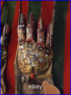 Lot Of 2! A Nightmare On Elm Street 4 Dream Master Freddy Krueger Diner Glove