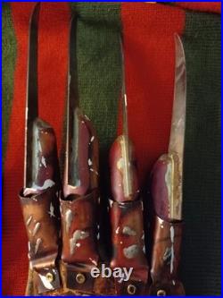 Lot Of 2! A Nightmare On Elm Street 4 Dream Master Freddy Krueger Diner Glove