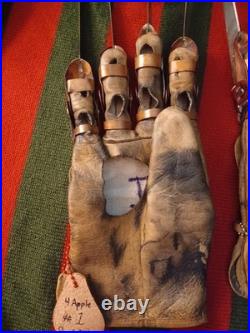 Lot Of 2! A Nightmare On Elm Street 4 Dream Master Freddy Krueger Diner Glove