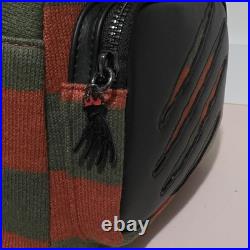 Loungefly A Nightmare on Elm Street Freddy Krueger Striped Mini Backpack Zip