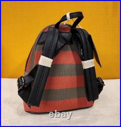 Loungefly Freddy Krueger Nightmare on Elm Street Sweater Mini Backpack NEW
