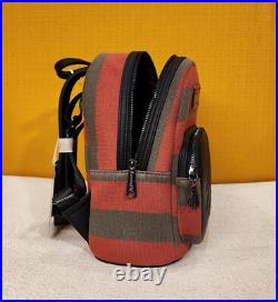 Loungefly Freddy Krueger Nightmare on Elm Street Sweater Mini Backpack NEW
