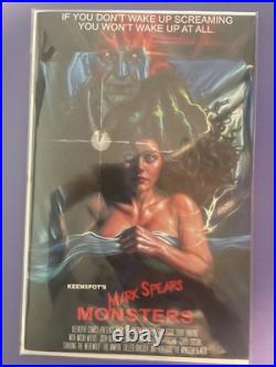 Mark Spears Monsters #1 120 Nightmare On Elm Street Poster Homage Easy 9.8 Mark Spears Monsters #1 120 Nightmare On Elm Street Poster Homage Easy 9.8