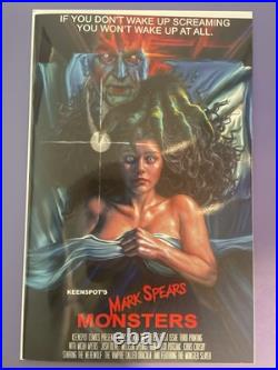 Mark Spears Monsters #1 120 Nightmare On Elm Street Poster Homage Easy 9.8 Mark Spears Monsters #1 120 Nightmare On Elm Street Poster Homage Easy 9.8