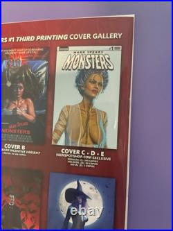 Mark Spears Monsters #1 120 Nightmare On Elm Street Poster Homage Easy 9.8 Mark Spears Monsters #1 120 Nightmare On Elm Street Poster Homage Easy 9.8