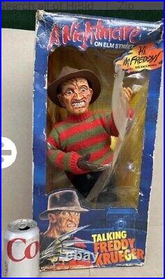 Matchbox 18 A Nightmare On Elm Street Freddy Kreuger Talking Figure WORKING
