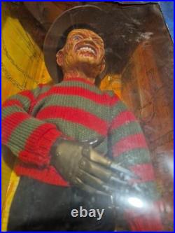 Matchbox 1989 Nightmare on Elm Street FREDDY KRUEGER DOLL Figure He STILL TALKS