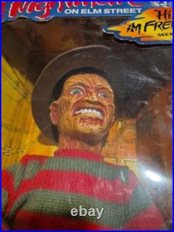Matchbox 1989 Nightmare on Elm Street FREDDY KRUEGER DOLL Figure He STILL TALKS
