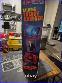 Matchbox 1989 Nightmare on Elm Street FREDDY KRUEGER DOLL Figure He STILL TALKS