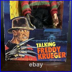 Matchbox 1989 Nightmare on Elm Street FREDDY KRUEGER DOLL Figure He STILL TALKS