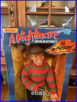 Matchbox A Nightmare on Elm Street Freddy Krueger Talking Doll 1989- New+Works