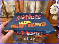 Matchbox A Nightmare on Elm Street Freddy Krueger Talking Doll 1989- New+Works