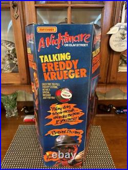 Matchbox A Nightmare on Elm Street Freddy Krueger Talking Doll 1989- New+Works