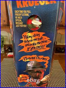 Matchbox A Nightmare on Elm Street Freddy Krueger Talking Doll 1989- New+Works