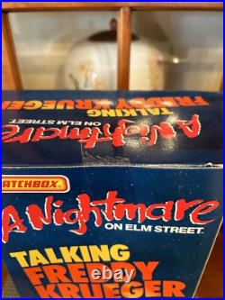 Matchbox A Nightmare on Elm Street Freddy Krueger Talking Doll 1989- New+Works