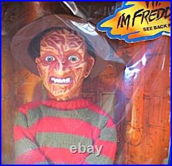 Matchbox Freddy Krueger Talking Figure Nightmare on Elm Street 1989 18in Tall Matchbox Freddy Krueger Talking Figure Nightmare on Elm Street 1989 18in Tall