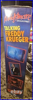 Matchbox Freddy Krueger Talking Figure Nightmare on Elm Street 1989 18in Tall