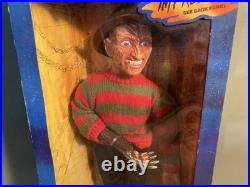 Matchbox Freddy Krueger Talking Working Nightmare on Elm Street 1989 18 in Box