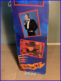 Matchbox Freddy Krueger Talking Working Nightmare on Elm Street 1989 18 in Box