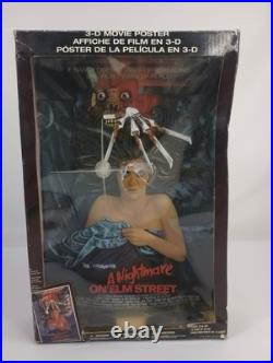 McFarlane NIGHTMARE ON ELM STREET 3D Movie Poster Pop Culture Masterpieces