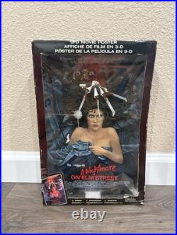 McFarlane Toys A NIGHTMARE ON ELM STREET 3D Movie Poster 2006 Freddy Krueger