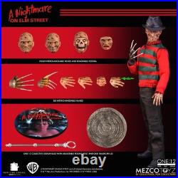Mezco A Nightmare on Elm Street Fred Krueger 1/12 Scale Limited Action Figure