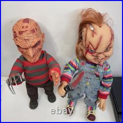 Mezco Talking Chucky & Freddy 15 Horror Doll Child's Play Nightmare Elm Street