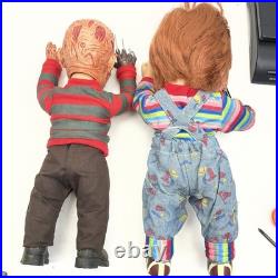 Mezco Talking Chucky & Freddy 15 Horror Doll Child's Play Nightmare Elm Street