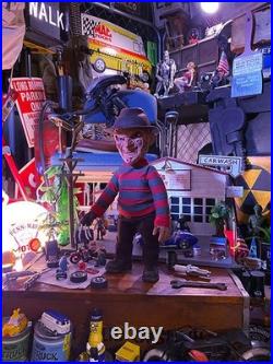 Mezco Toys Movie A Nightmare on Elm Street Freddy Krueger 15 Inch Mega Scale Fig