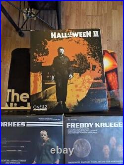 Mezco one12 collective Halloween 2, nightmare on elm Street, Friday the 13th pa
