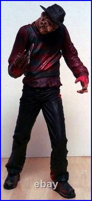 Movie Maniacs Freddy Krueger Nightmare Elm Street Figure in Box 18 Sound VGC