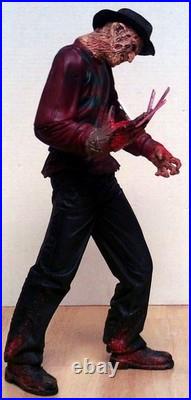 Movie Maniacs Freddy Krueger Nightmare Elm Street Figure in Box 18 Sound VGC