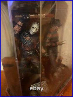 Movie Maniacs Friday The 13th Nightmare On Elm Street Freddy vs Jason 6 Figure