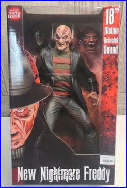 NECA A Nightmare on Elm Street New Nightmare Freddy Krueger 18 Motion Activated